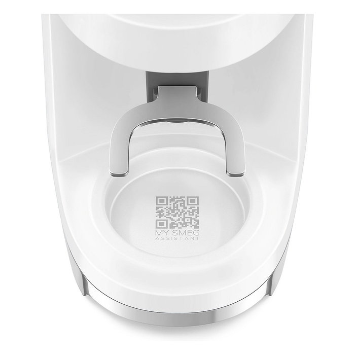 Smeg CGF03WHEU Molinillo de Café 15 Niveles Molienda 240g 150W Blanco