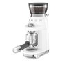 Smeg CGF03WHEU Molinillo de Café 15 Niveles Molienda 240g 150W Blanco