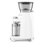 Smeg CGF03WHEU Molinillo de Café 15 Niveles Molienda 240g 150W Blanco