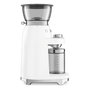 Smeg CGF03WHEU Molinillo de Café 15 Niveles Molienda 240g 150W Blanco