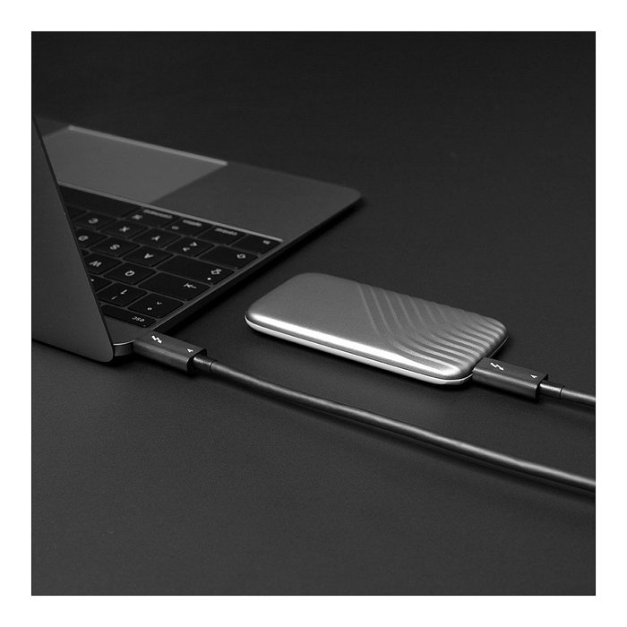 LINDY Cable Thunderbolt 4 Activo 2m 40Gbps Negro