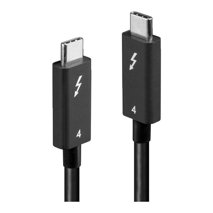 LINDY Cable Thunderbolt 4 Activo 2m 40Gbps Negro