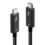 Lindy Cable Thunderbolt 4 Activo 2m, 40Gbps, 100W PD, 8K/4K