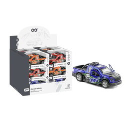 GIROS EXP 12 Coches King Pull Back Modelos Surtidos Escala 1:32