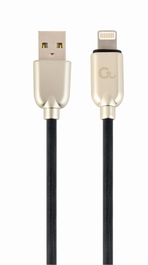 Gembird CC-USB2R-AMLM-2M Cable USB a Lightning Negro 2 Metros