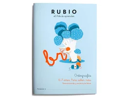 RUBIO Cuaderno A4 Ortografía Nº2 - Para Saber Más (6-7 años)