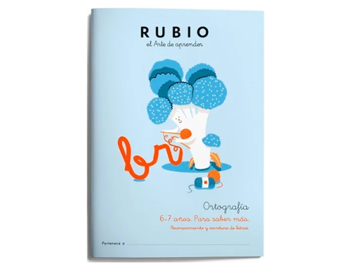 Rubio Cuaderno Ortografía 6-7 Años para Saber Más