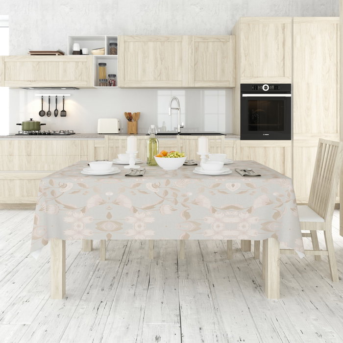 Hermia Mantel ASR-TBLCLT25 -10 140 x 300 cm Algodón y Poliéster