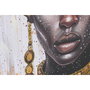 DKD Home Decor Set de 2 Cuadros Lienzo MDF Africana 60x90 cm
