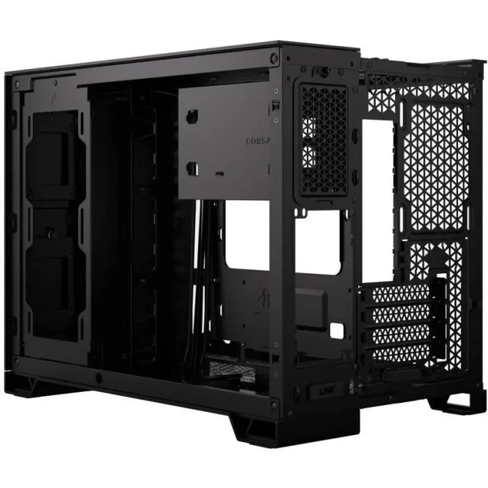 Corsair Caja PC 2500D AIRFLOW Micro ATX Doble Cámara Negro COR0840006671411