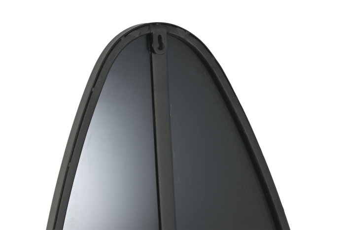 DKD Home Decor Espejo de Hierro Negro 55x2x160 cm