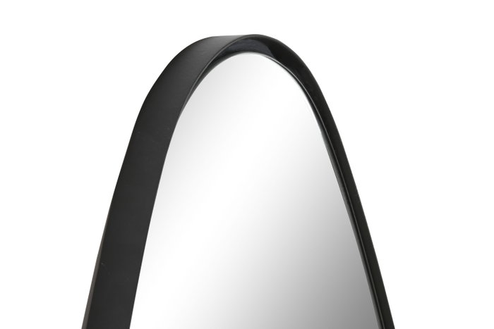 DKD Home Decor Espejo de Hierro Negro 55x2x160 cm