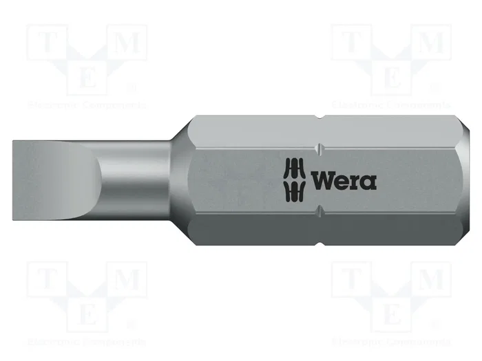 WERA Punta de destornillador de ranura 8x1,6 mm WERA Punta de destornillador de ranura 8x1,6 mm