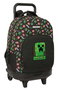 Mochila con Ruedas Extensible Minecraft para Niños, Grande, Compacta, 33 x 45 x 22 cm