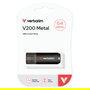 Verbatim V200 Metal USB 3.2 64GB Pendrive Aluminio, Lectura 200MB/s, Escritura 80MB/s