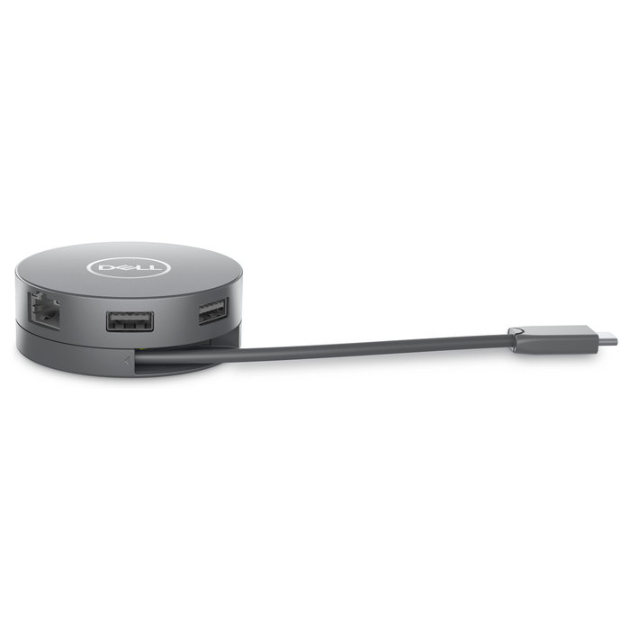 Dell DA305 Adaptador Multipuerto 6 en 1 USB-C Plata Dell DA305 Adaptador Multipuerto 6 en 1 USB-C Plata