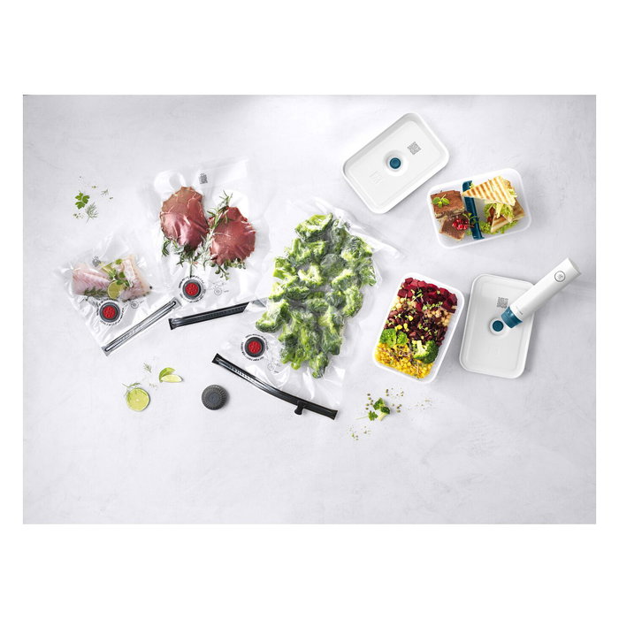 Zwilling Fresh & Save Medium Set - Bolsas y Recipientes al Vacío de Plástico para Conservar Frescura