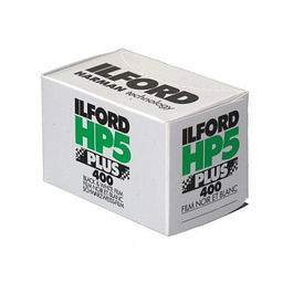 Ilford HP5 Plus 135/24 - Carrete de película fotográfica en blanco y negro, ISO 400, 24 exposiciones