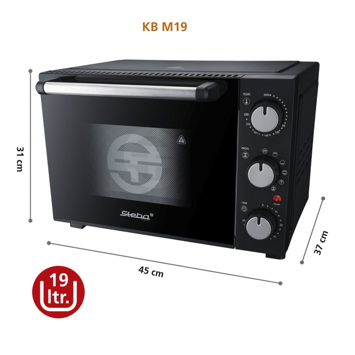 Steba KB M 19 Mini Horno con Aire Circulante