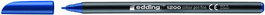 Rotulador Fibra Edding 1200 Azul Acero (Set de 5)
