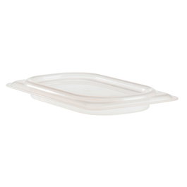 CAMBRO - 90PPCWSC-190 - Tapa hermética GN 1/9 - 10,8 x 17,6 cm - (No incluye cubeta) - Blanco translúcido - Venta 1 unidad.
