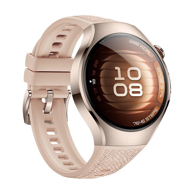 Huawei Watch 5 42mm Soc-L29L Beige Composite Strap Reloj Inteligente AMOLED Pantalla Táctil GPS Huawei Watch 5 42mm Soc-L29L Beige Composite Strap Reloj Inteligente AMOLED Pantalla Táctil GPS