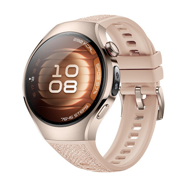 Huawei Watch 5 42mm Soc-L29L Beige Composite Strap Reloj Inteligente AMOLED Pantalla Táctil GPS Huawei Watch 5 42mm Soc-L29L Beige Composite Strap Reloj Inteligente AMOLED Pantalla Táctil GPS