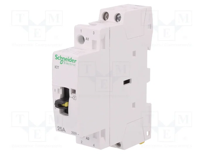 Schneider Electric A9C21132 Contactor ICT 25A 24VAC 2-Polar Schneider Electric A9C21132 Contactor ICT 25A 24VAC 2-Polar