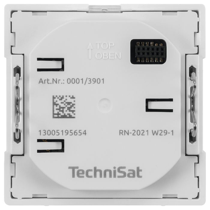 TechniSat DigitRadio UP 55 wei Radio DAB+/FM, Montado en la Pared, Analógica y Digital, 4W