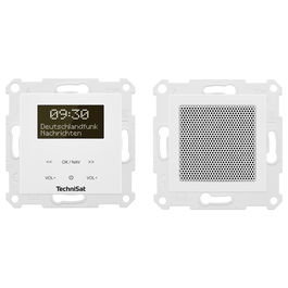 TechniSat DigitRadio UP 55 wei Radio DAB+/FM, Montado en la Pared, Analógica y Digital, 4W