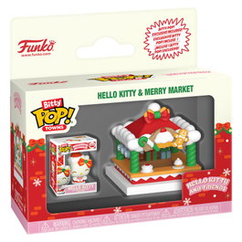 Funko Hello Kitty Bitty POP! Towns Holiday- Merry Market
