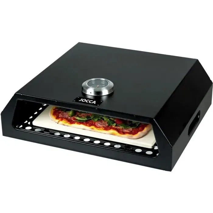 Jocca Horno de pizza para barbacoa 2373 Negro
