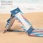 AKTIVE-ESTERILLA PLEG PLAYA C/BOLSA NEVERA 175X55X55CM