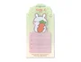 Imaginovo Bloc Notas Adhesivas Bunny con Soporte 20 Hojas Naranja 60x125 mm