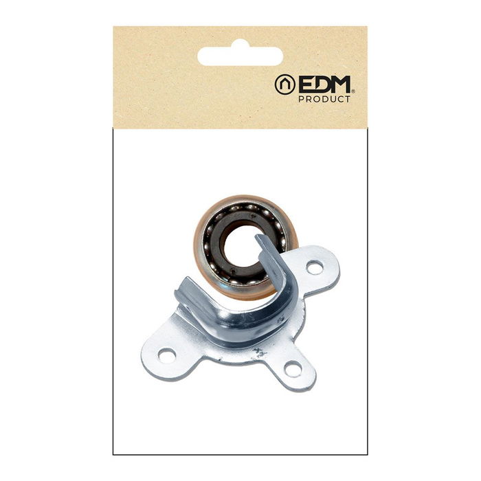 Edm Soporte Pr15 + Rodamiento Pr16 28 mm Zincado Acero