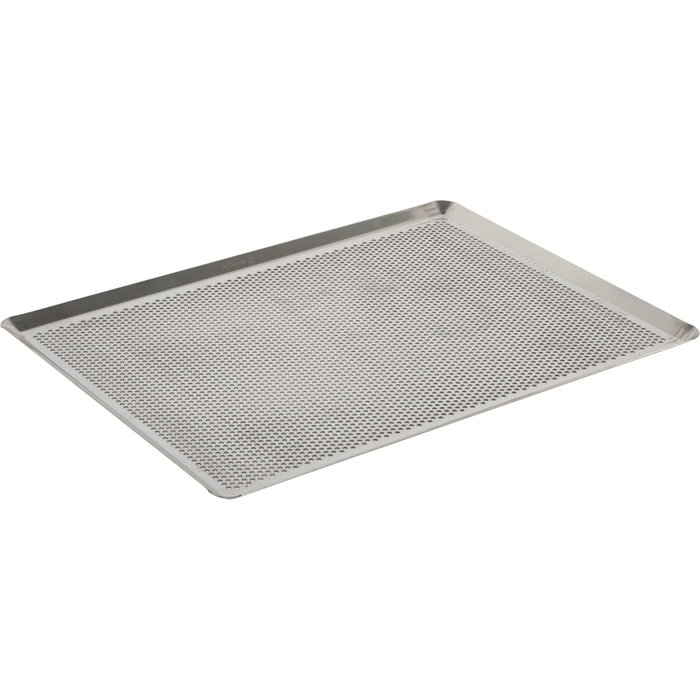 De Buyer Bandeja de horno PERFORATA INOX 40x30 cm perforada de acero inoxidable De Buyer Bandeja de horno PERFORATA INOX 40x30 cm perforada de acero inoxidable