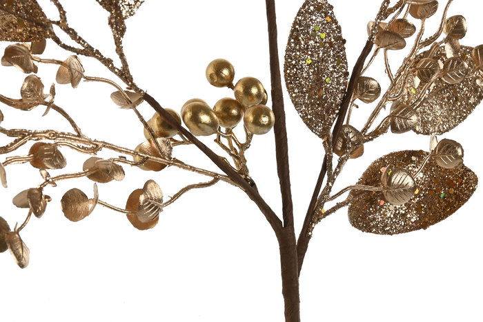 DKD Home Decor Rama Navidad Moderna Champan Plateado 25 x 82 x 25 cm (12 Unidades) DKD Home Decor Rama Navidad Moderna Champan Plateado 25 x 82 x 25 cm (12 Unidades)