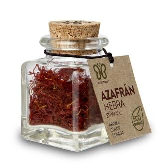 NATURCID Azafrán en Hebras Ecológico 1g, Origen España, Sin Alérgenos, Hebras de Azafrán Crocus Sativus NATURCID Azafrán en Hebras Ecológico 1g, Origen España, Sin Alérgenos, Hebras de Azafrán Crocus Sativus