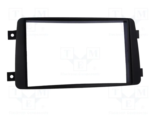 ACV Bastidor de montaje de radio para Mercedes 2 DIN, negro
