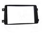 ACV Bastidor de montaje de radio para Mercedes 2 DIN, negro
