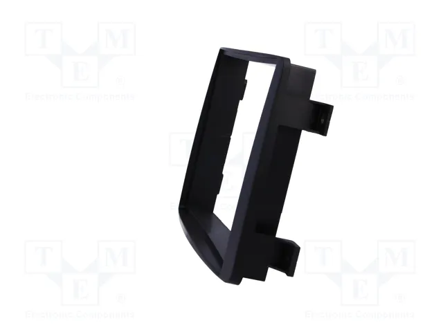 ACV Bastidor de montaje de radio para Mercedes 2 DIN, negro
