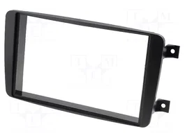 ACV Bastidor de montaje de radio para Mercedes 2 DIN, negro