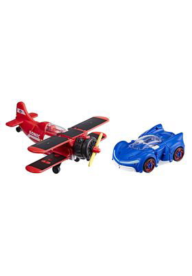 Hasbro Sonic the Hedgehog x Transformers Pack de 2 Figuras Wingtail & Blue Booster