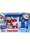 Hasbro Sonic the Hedgehog x Transformers Pack de 2 Figuras Wingtail & Blue Booster