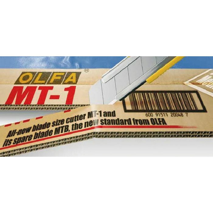Olfa Cúter MT-1 con bloqueo automático y cuchilla de 12,5 mm