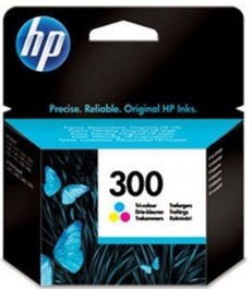 HP Cartucho de Tinta Original 300 Tricolor CC643EE