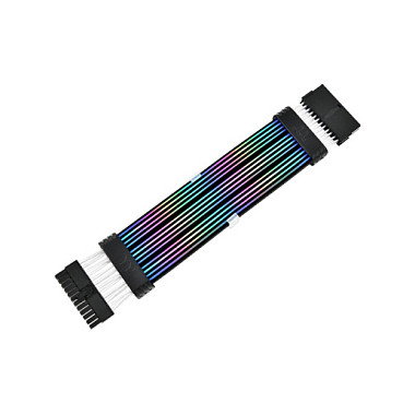 Thermaltake TT Mod Cable 24Pin ARGB Negro Thermaltake TT Mod Cable 24Pin ARGB Negro
