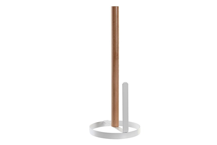 DKD Home Decor Portarrollos de Metal y Pino Blanco DKD Home Decor Portarrollos de Metal y Pino Blanco