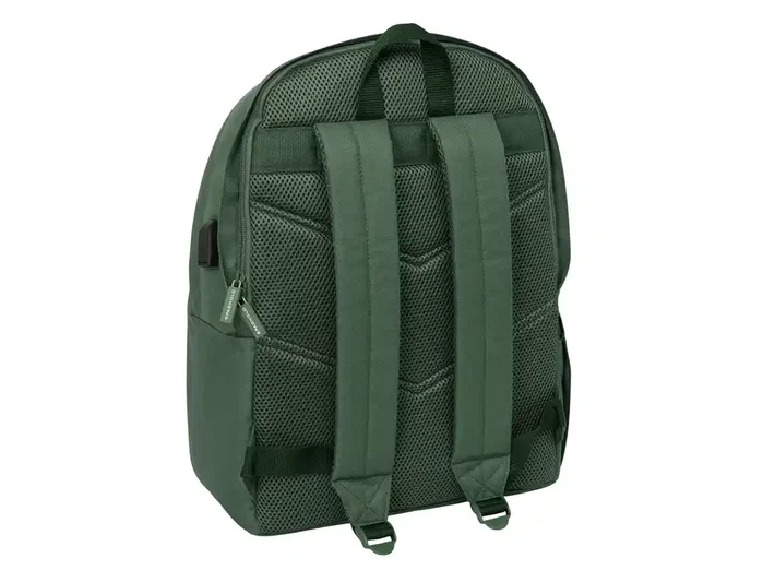 Safta Mochila Doble para Portátil 15,6 Pulgadas con USB Spagnolo Basics