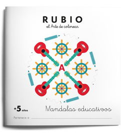 Cuaderno Rubio A4 Mandala Educativo (+5 Años)